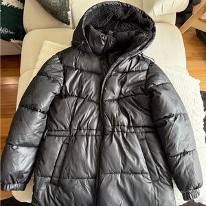 GAP Black Quilted Jacket